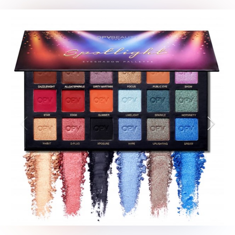 Spotlight Eyeshadow Palette - Vibrant Multi-Color